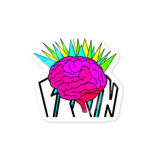 BRAIN-脳- Sticker
