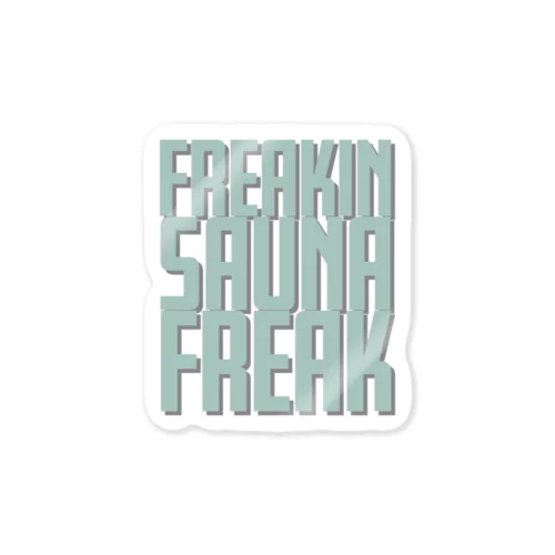 FREAKIN SAUNA FREAK ステッカー