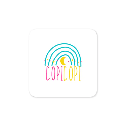 COPICOPI rainbow Sticker