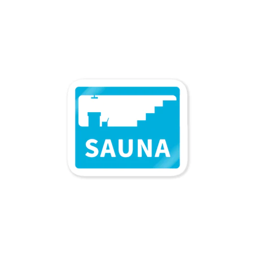 SAUNA ステッカー