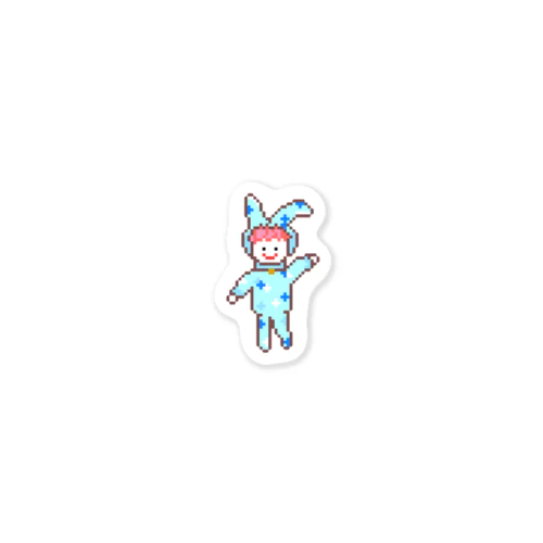 ドット絵にんにん Sticker