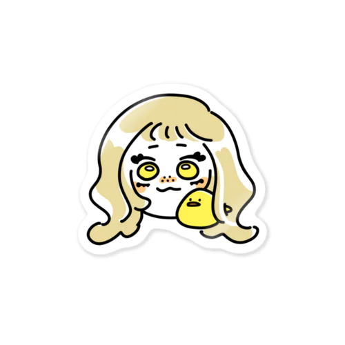 ひよこといっしょ Sticker