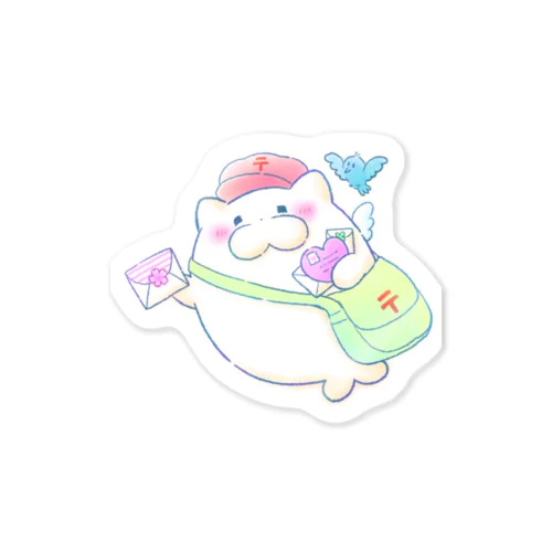 しあわせ郵便屋ぶらたん💌 Sticker