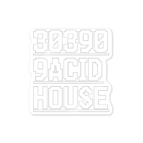 303909ACIDHOUSE ステッカー