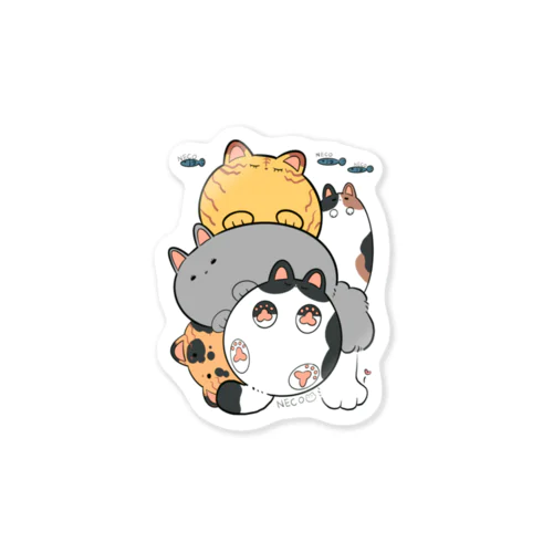 NECOちゃんず Sticker