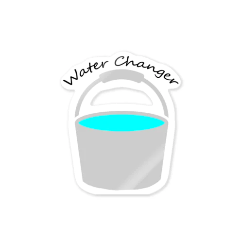 Water Changer Sticker