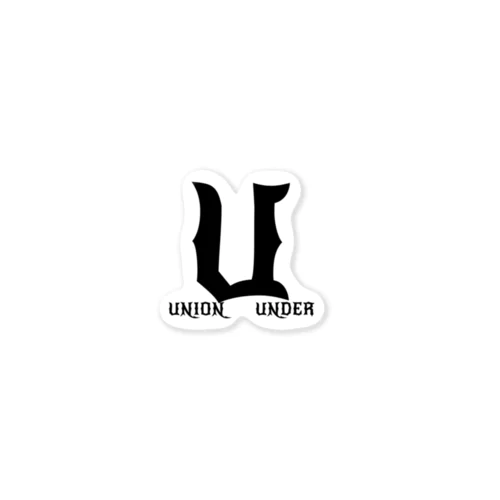 UNION　UNDER社公認グッズ ステッカー