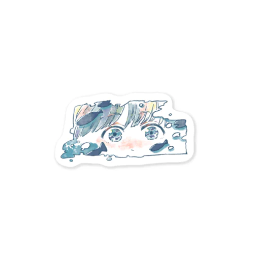 小さきもののおめめ（織声） Sticker