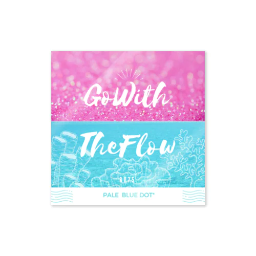 Go with the Flow Sticker