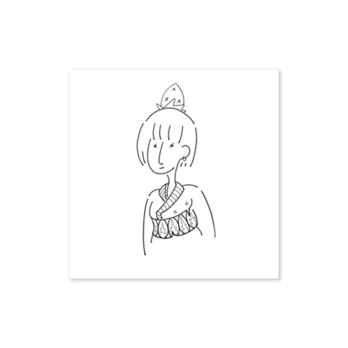 感謝している人 Sticker
