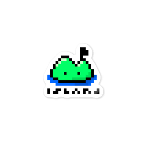 islandグッズ Sticker