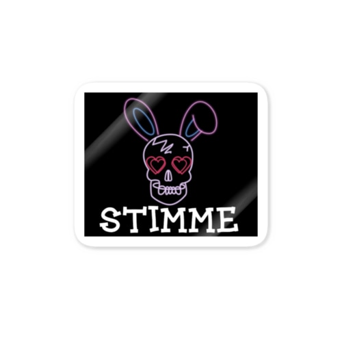 STIMME 「バニードクロ」ステッカー Sticker
