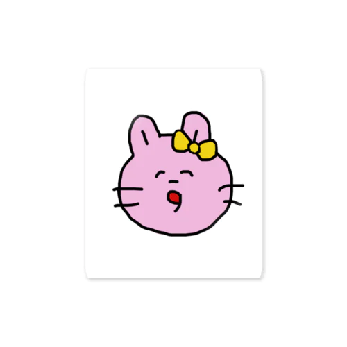 ぷぎゃうさちゃん Sticker