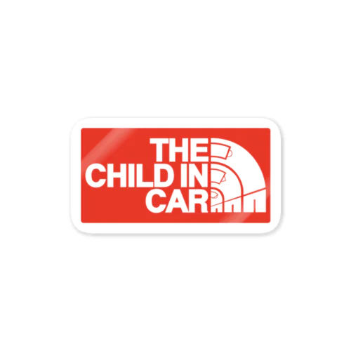 CHILD IN CAR01(R) Sticker