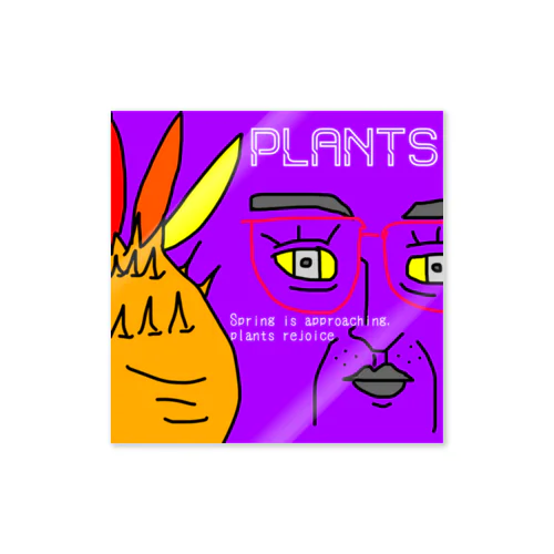 PLANTS Sticker