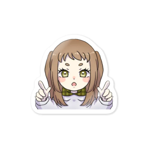 💛女の子 Sticker