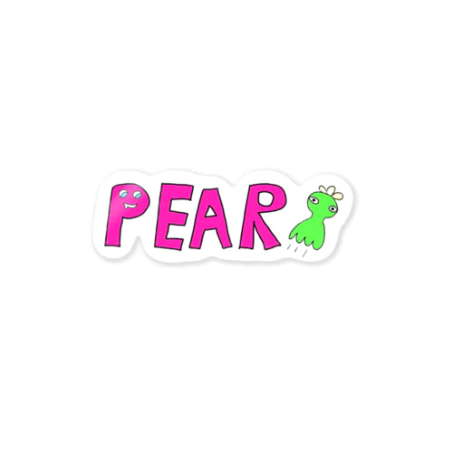 PEAR ステッカー