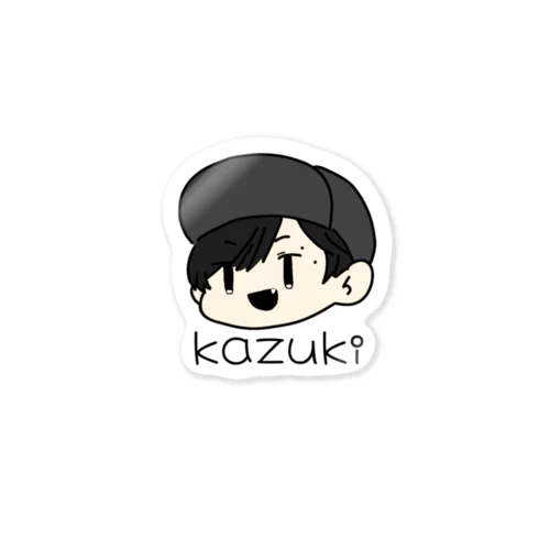 kazuki ステッカー