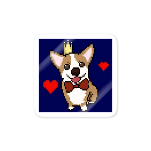 dot animals ステッカー Sticker