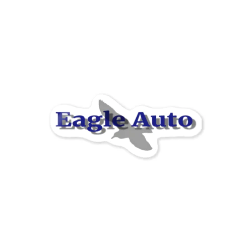 Eagle Auto（ブルー版） ステッカー