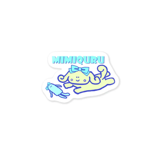 MIMIQURU ミミキュル Sticker