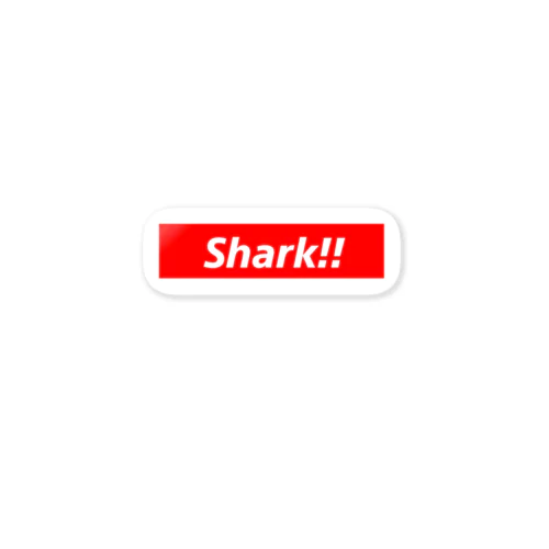 Shark!! Sticker