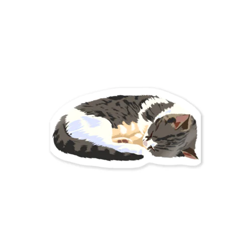 丸まる猫 Sticker