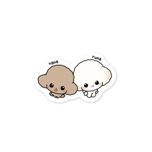 nana&runa Sticker