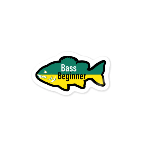 🔰Bass Beginner🔰 ステッカー