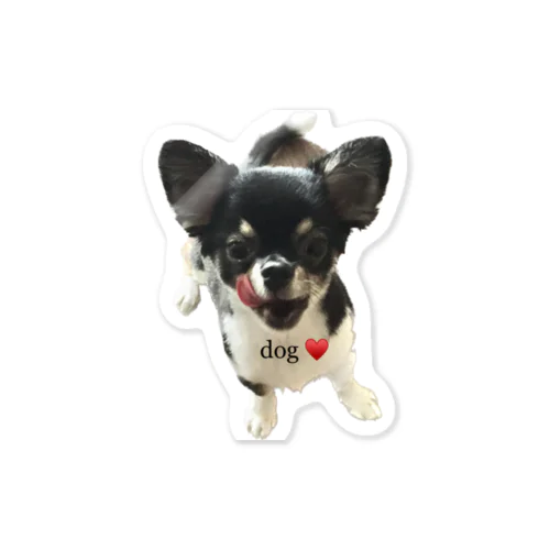 I ♥️dog Sticker