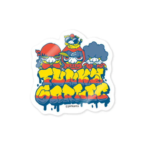 FUNKY GARLIC  【fg-s-07】 Sticker