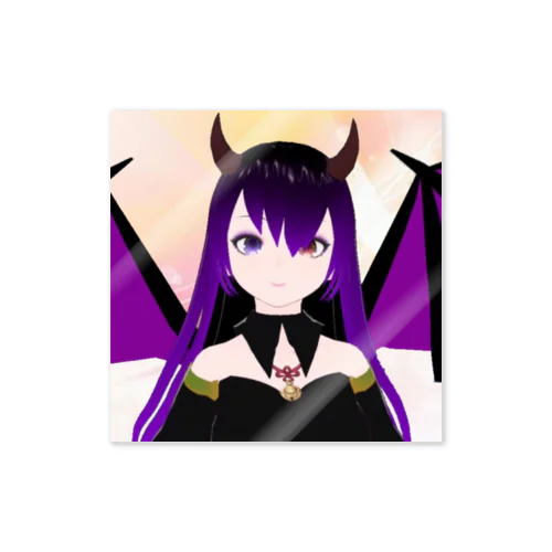 悪魔たぬきの黒娘 Sticker