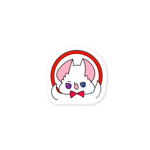 「まるっ」なにゃん吉のステッカー Sticker