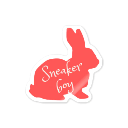 Rabbit ロゴ Sticker