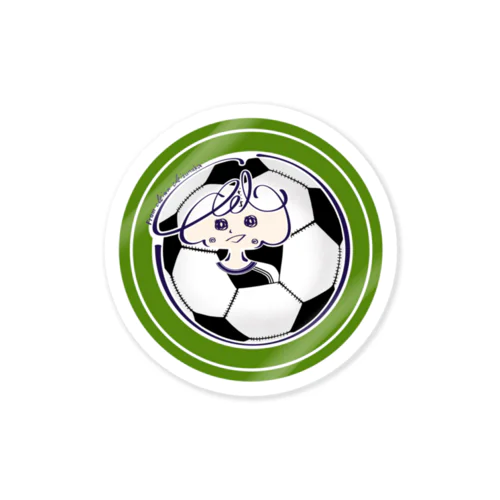 サッカー From Miwa Mizunaka Sticker