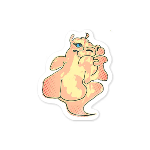 おばけのカバちゃん Sticker