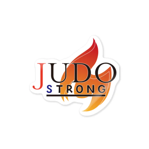 JUDO STRONG ステッカー