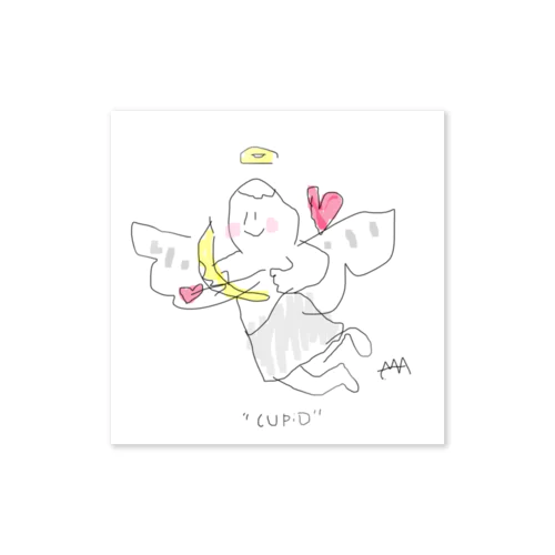 cupid Sticker