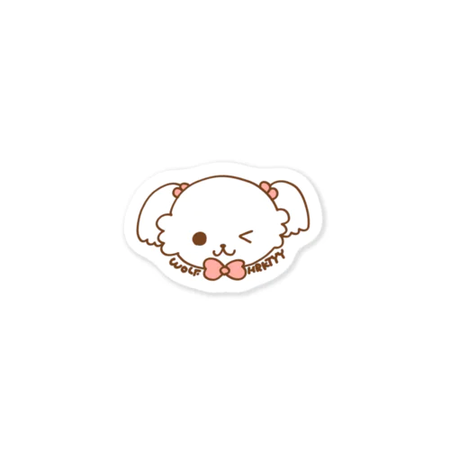 ういんくうるふさん Sticker