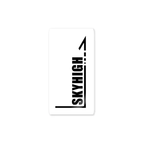 SKY HIGH ステッカー&キーホルダー Sticker