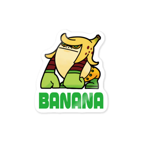 バナナのカジュエリアン Sticker