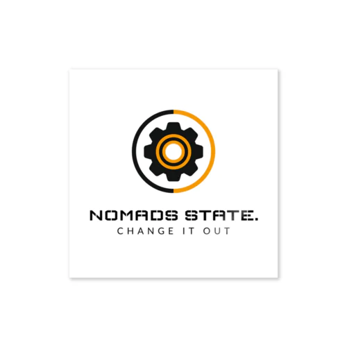 Nomad State. Sticker