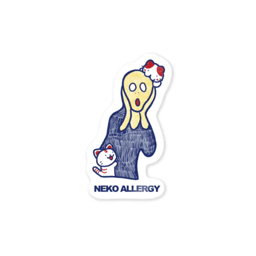 NEKO ALLERGY Sticker