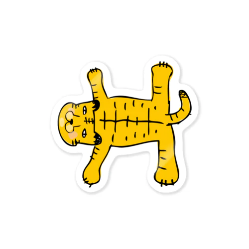 おまぬけなトラさん Sticker