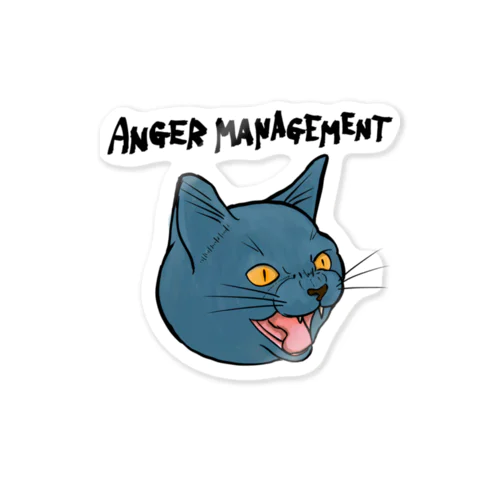 ANGER MANAGEMENT Sticker