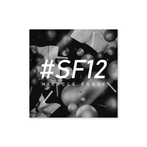 #SF12 Metalic Sticker