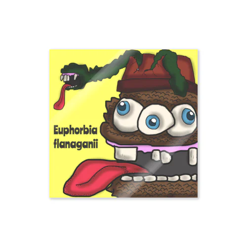 Euphorbia flanaganii Sticker