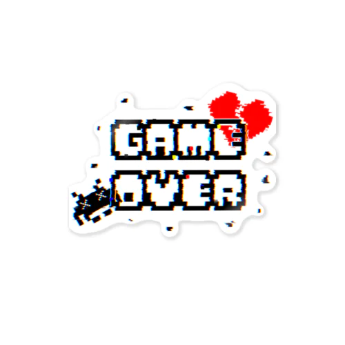 GAMR OVER Sticker