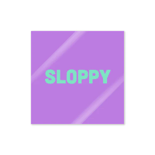 SLOPPY ステッカー