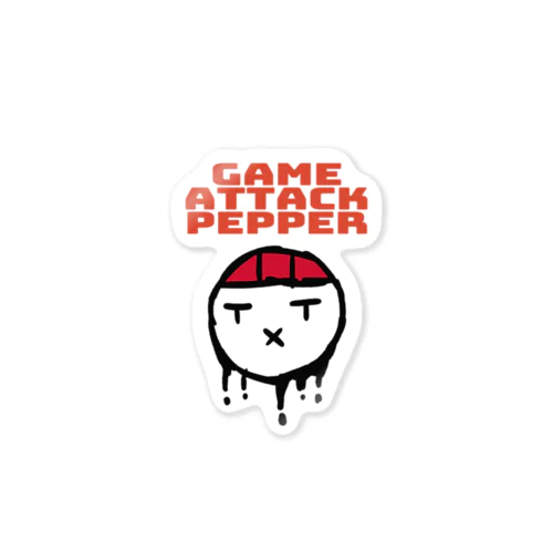 ゲーム・アタック・ペッパー　01 Sticker
